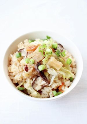 【干し貝柱の五目炊き込みご飯】ホタテ-レシピのメイン写真