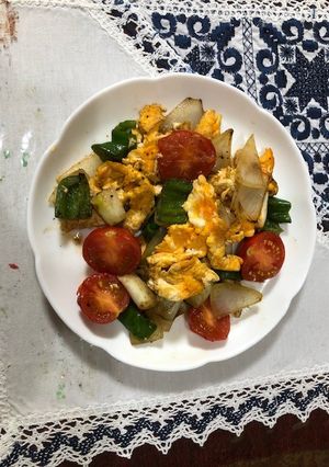 カラフル炒め物-レシピのメイン写真