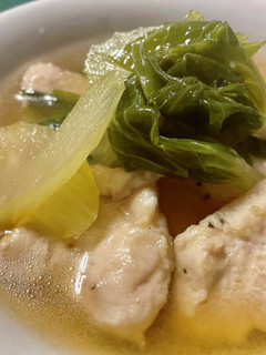 セロリと鶏胸肉のスープ-レシピのメイン写真