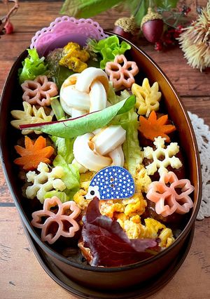 霜月10　ミートボール弁当　女子高生弁当-レシピのメイン写真
