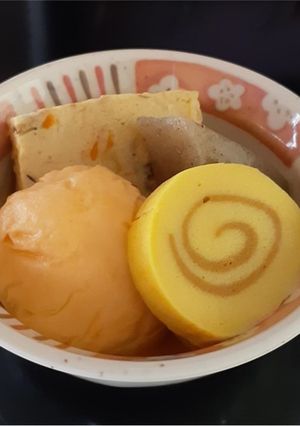 赤が目を引くおでん-レシピのメイン写真