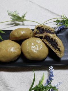 米粉で黒糖まんじゅう-レシピのメイン写真