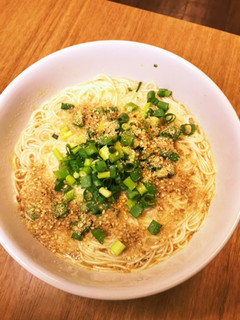 ごまタップリのピリ辛釜玉そうめん-レシピのメイン写真