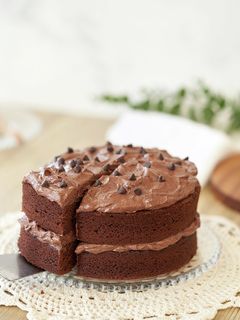 チョコレートファッジケーキ-レシピのメイン写真