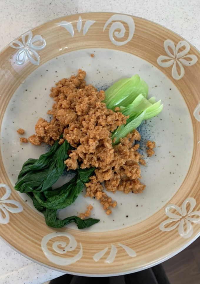 青梗菜の肉味噌和え-レシピのメイン写真