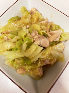 鶏肉とキャベツだけ・・・いため。-レシピのメイン写真
