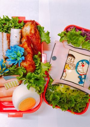 ドラえもん ひみつ道具キャラ弁♪-レシピのメイン写真