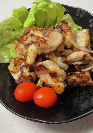 超簡単！鳥モモ肉の塩麹焼きの作り方。-レシピのメイン写真