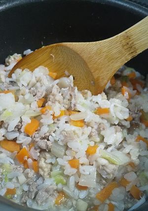 小型犬のラム肉ご飯-レシピのメイン写真