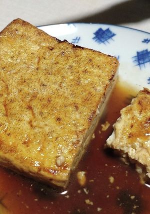 焼き豆腐ステーキ-レシピのメイン写真