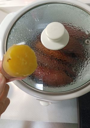 簡単！スロークッカーで焼き芋-レシピのメイン写真