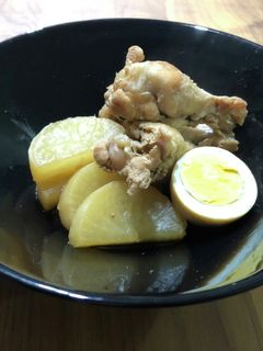 トロトロ【手羽元&大根&ゆで卵の煮物】-レシピのメイン写真