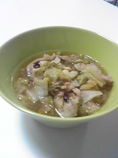 簡単!おいしい!白菜と豚肉のにんにく煮-レシピのメイン写真