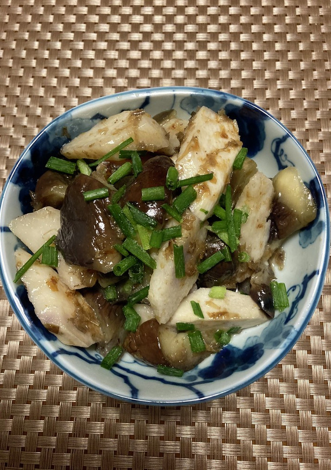 茄子と長芋のだし浸し-レシピのメイン写真