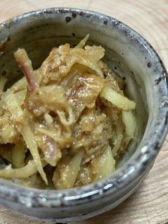 新生姜の白出汁佃煮-レシピのメイン写真