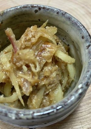 新生姜の白出汁佃煮-レシピのメイン写真