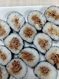 牛肉の巻き寿司-レシピのメイン写真