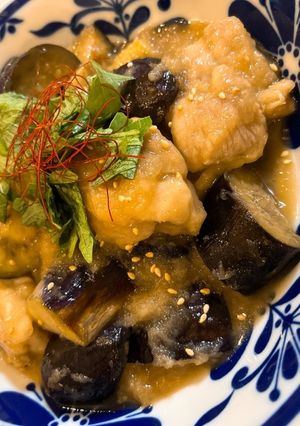 簡単◎ナスと鶏モモのみぞれ煮-レシピのメイン写真