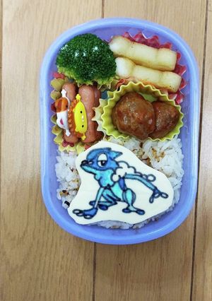 お弁当 ポケモンキャラオブアート⑰-レシピのメイン写真