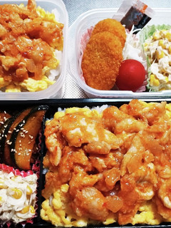 高校生息子&旦那弁当(11/11)-レシピのメイン写真