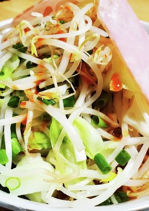 ヘルシー袋麺♪野菜マシマシ(^_^)/~-レシピのメイン写真
