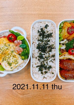 2パターンお弁当★009-レシピのメイン写真