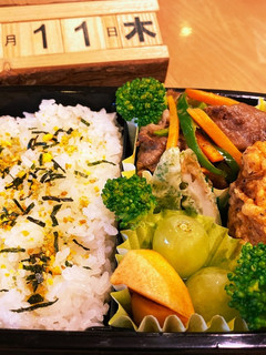 2021.11/11 中学生男子お弁当-レシピのメイン写真