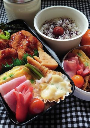 ❜21/11/11 メンチカツ弁当-レシピのメイン写真
