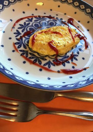 黄色いオムレツ-レシピのメイン写真