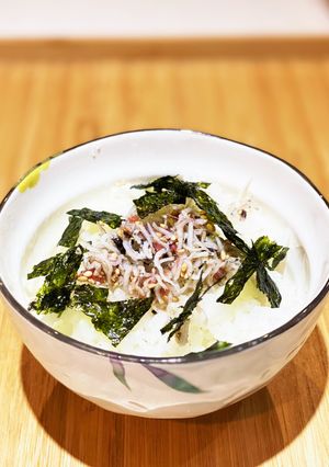 じゃこと梅干しと韓国海苔の混ぜご飯-レシピのメイン写真