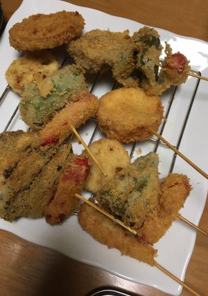 パーティーにも◎串揚げ☆色々盛り合わせ！-レシピのメイン写真