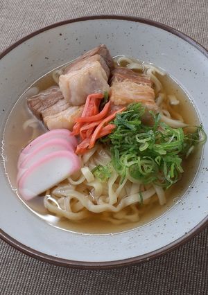 簡単!豚バラブロックで沖縄そば風ラーメン-レシピのメイン写真