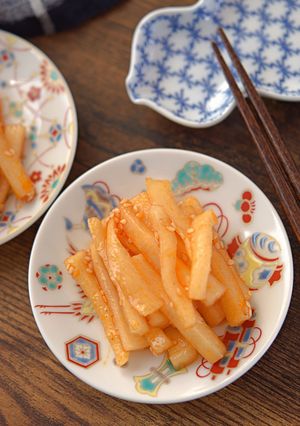 韓国風！ポリポリ大根【作り置き】-レシピのメイン写真