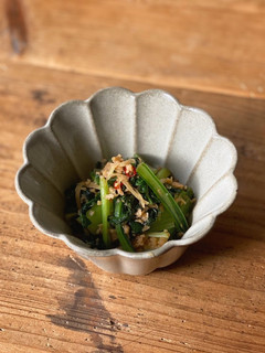 小松菜と大豆ミートの炒め煮-レシピのメイン写真