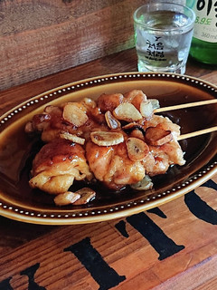 悪魔のおつまみ★こってり焼き鳥ガーリック-レシピのメイン写真
