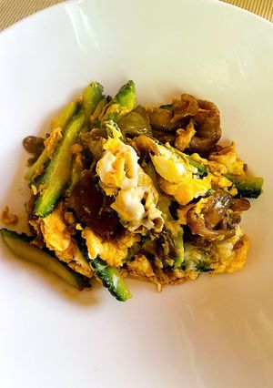 調味料塩だけ搾菜とゴーヤのチャンプルー-レシピのメイン写真