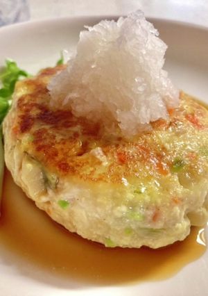 栄養満点♡そのまま旨♡豆腐ハンバーグ風♡-レシピのメイン写真