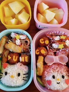 キティちゃんのお弁当-レシピのメイン写真