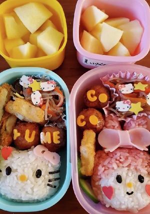 キティちゃんのお弁当-レシピのメイン写真