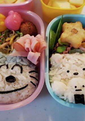 すみっコぐらしのしろくまのキャラ弁-レシピのメイン写真