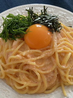 明太子カルボナーラ-レシピのメイン写真