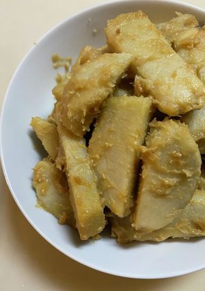 頭芋（里芋）の味噌炒め-レシピのメイン写真