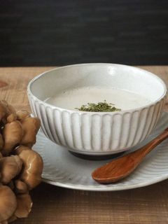 バイタミックスでまいたけポタージュスープ-レシピのメイン写真