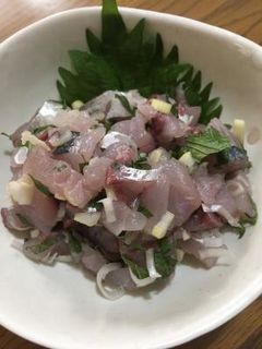アジのたたき-レシピのメイン写真