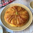 オーブンなしで完成!タルトタタン風ケーキ