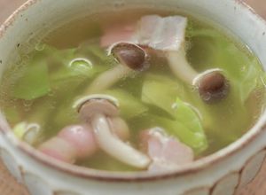 ☆きゃべつときのこの和風スープ☆-レシピのメイン写真