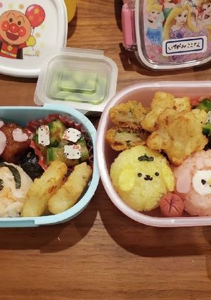 偽物感強めのミッキーのお弁当-レシピのメイン写真
