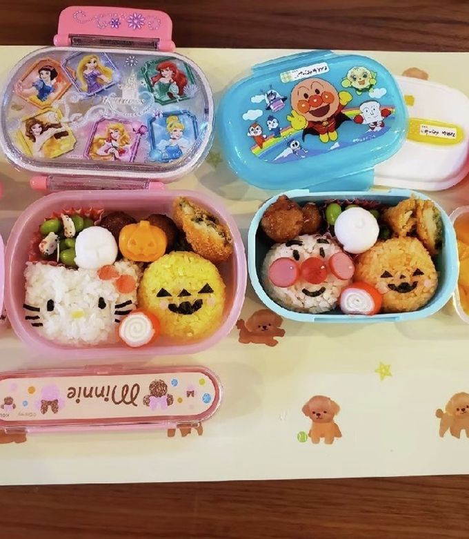 アンパンマンハロウィンのキャラ弁-レシピのメイン写真