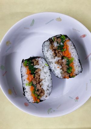 おにぎらず　～親子クッキングレシピ～-レシピのメイン写真
