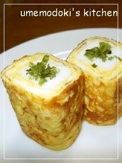 四角い!ハンペン巻き卵焼き-レシピのメイン写真